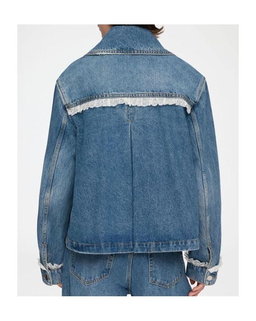 Ganni Blue Jacket