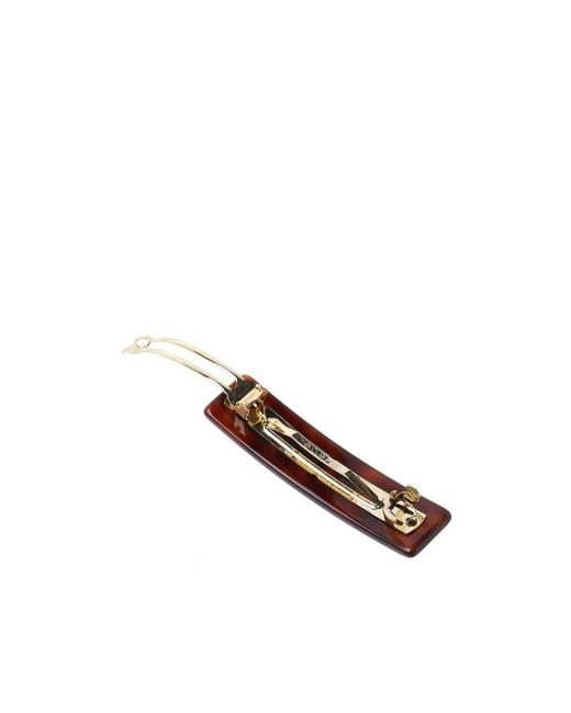 Etro White Logo Hair Accessories