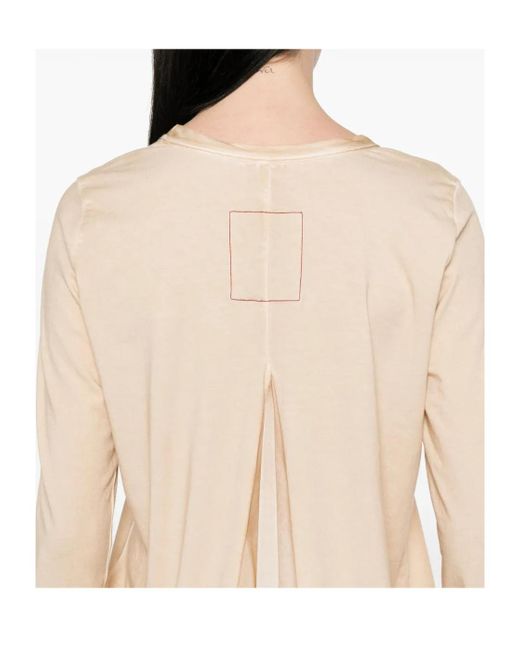 Uma Wang Natural Long Sleeve Blouse
