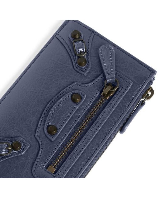 Balenciaga Blue Le City Long Card Holder
