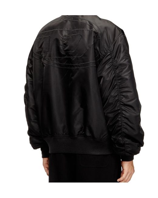 DIESEL Black Jackets for men