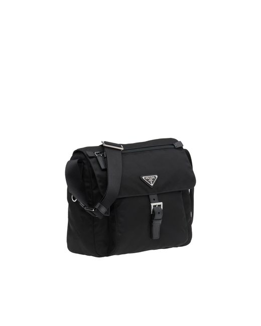 Prada Black Logo Cross-Body Bag