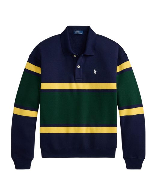 Polo Ralph Lauren Blue Striped Polo Sweatshirt