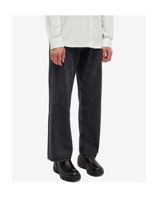 Our Legacy Blue Third Cut Relaxed Jeans for men