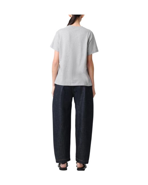 Studio Nicholson Gray Marine T-Shirt