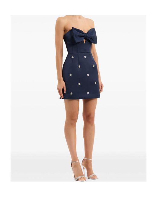 Rebecca Vallance Blue Ayla Mini Dress