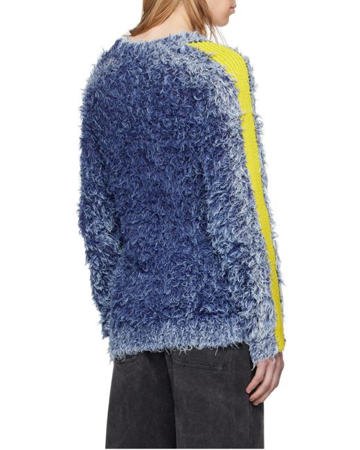 DIESEL Blue K-Damon Sweater for men