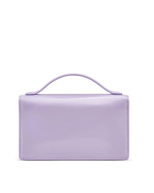 Marc Jacobs Purple The Glam Mirror Mini Handbag