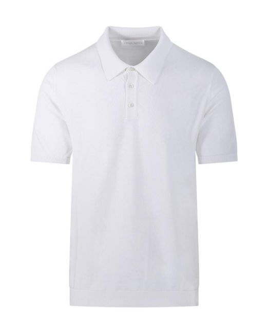 Roberto Collina White Mya Classic Polo Shirt for men