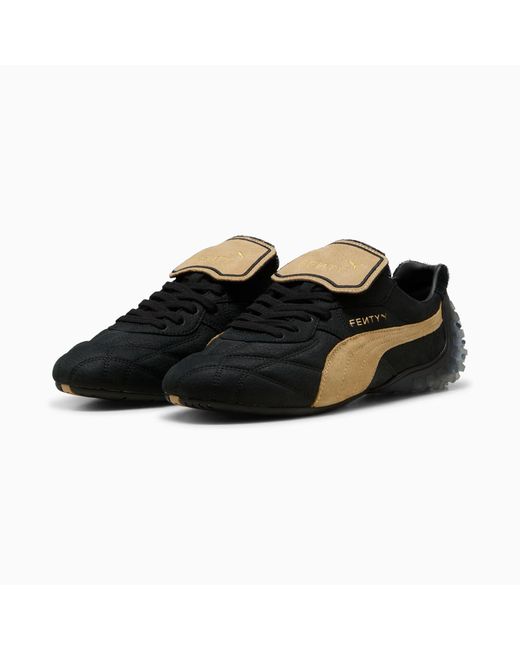 Fenty Black Avanti Logo-Print Sneakers