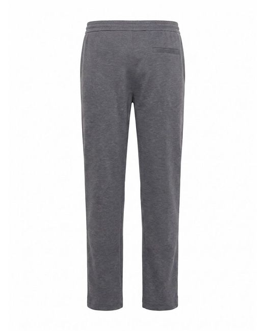 Peserico Gray Drawstring Casual Pants for men