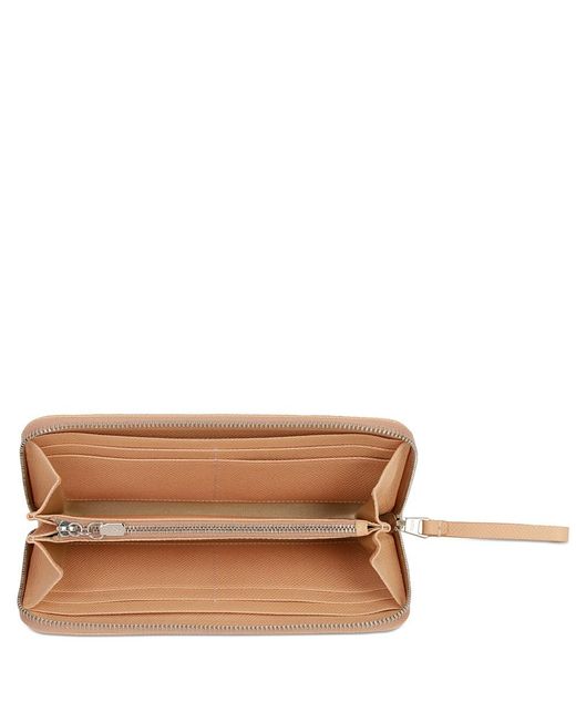 Tod's White Logo Sticker Wallet