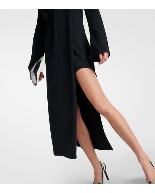 Courreges Black Polo Dress