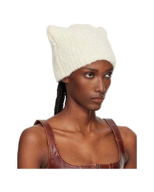 KNWLS Brown Precious Wool Hat