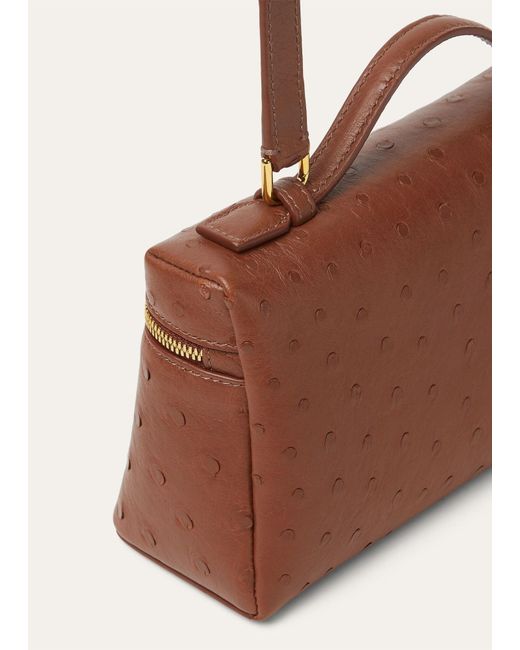 Loro Piana Brown Extra Pocket L19 Shoulder Bag