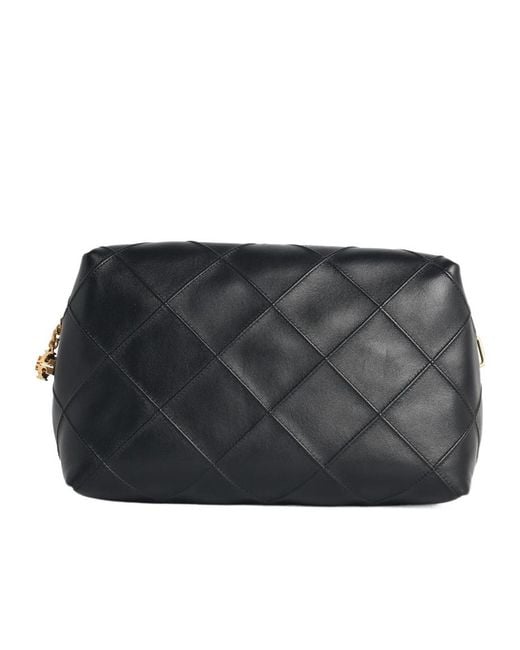 Tory Burch Black Large Fleming Soft Crossbody Bag