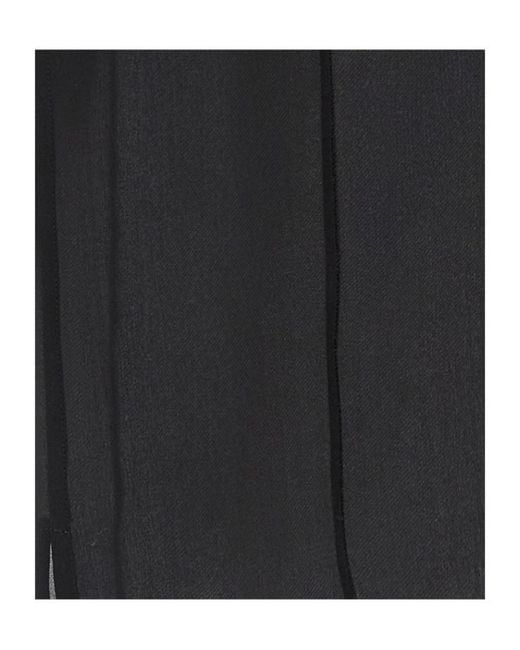 Khaite Black Short-Sleeved Shirt