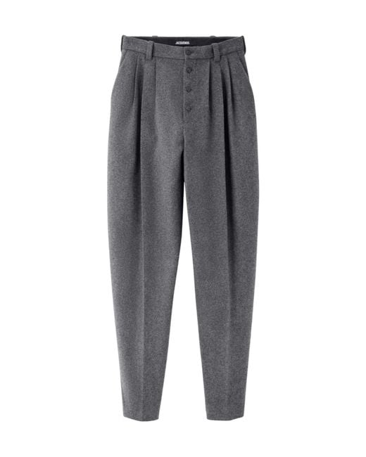 Jacquemus Gray The Fernando Pants for men