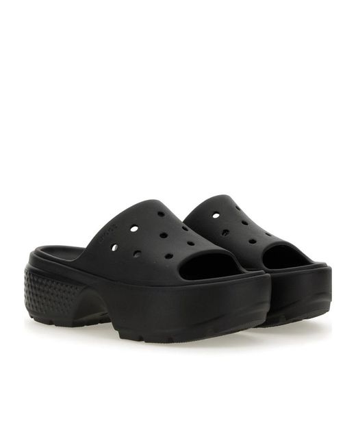 CROCSTM Black Slide Sandal Stride for men