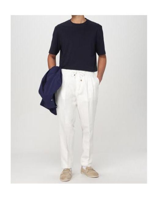 Brunello Cucinelli Black Crewneck Short-Sleeved T-Shirt for men