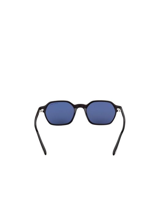 Tom Ford Blue Eyewear Geometric Frame Sunglasses for men