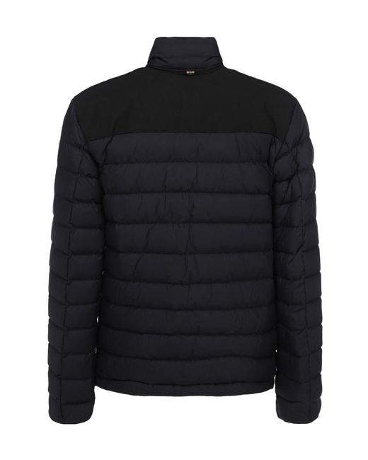 Burberry Black Logo-Patch Padded Jacket for men