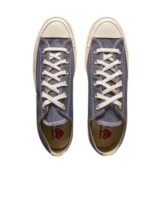 COMME DES GARÇONS PLAY Natural Strap-Up Casual Sneakers