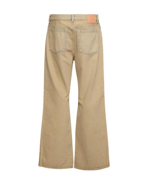 Acne Natural Belt-Loop Jeans for men