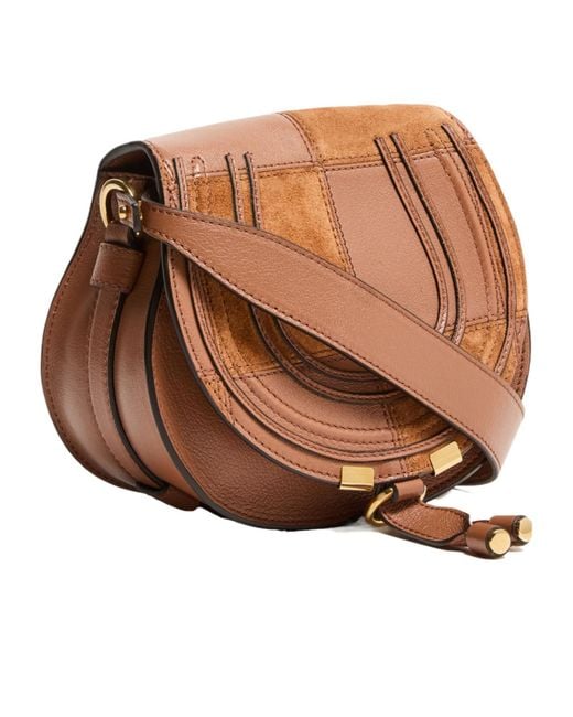 Chloé Brown Marcie Shoulder Bag