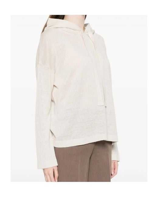 Max Mara White Long-Sleeved Knitwear