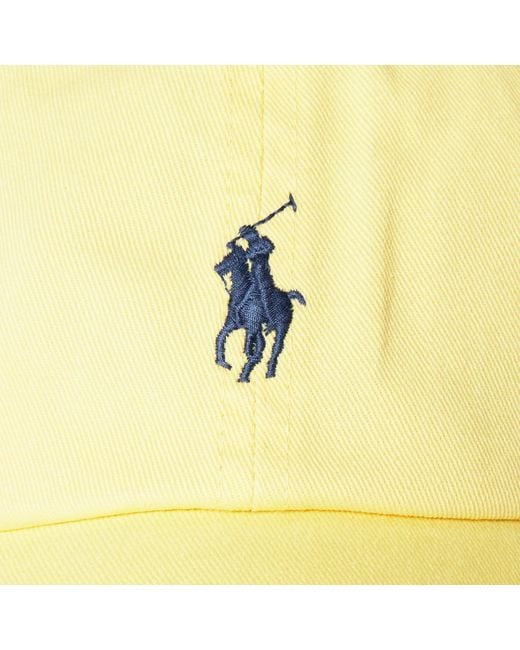 Polo Ralph Lauren Yellow Sport Baseball Cap