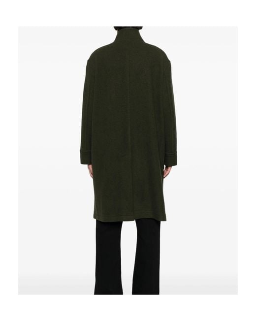 Tagliatore Green Long Sleeve Coat for men