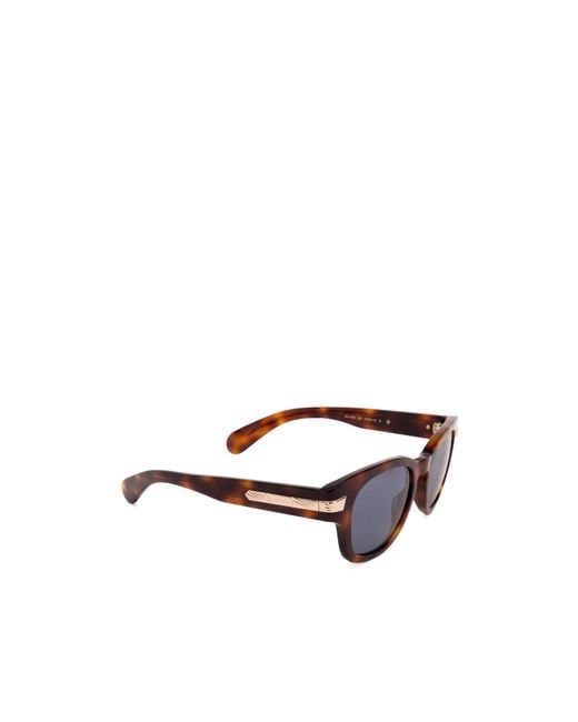 Gucci White Eyewear Rectangle Frame Sunglasses for men