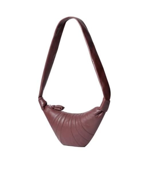 Lemaire Purple Small Croissant Bag