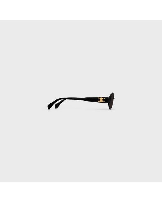 Céline White Triomphe Metal 02 Sunglasses