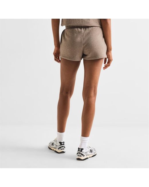 Fear Of God Gray Logo Drawstring Shorts
