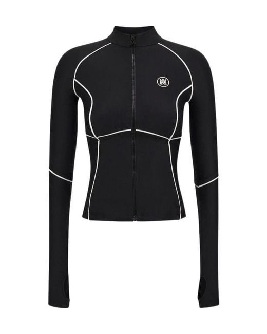 Amiri Black Casual Zip-Up Jacket