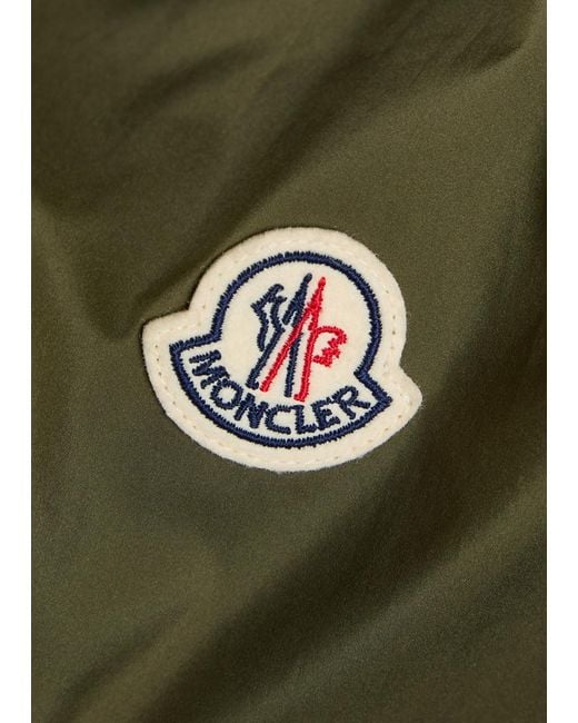 Moncler Green Chirano Layered Shell Jacket for men