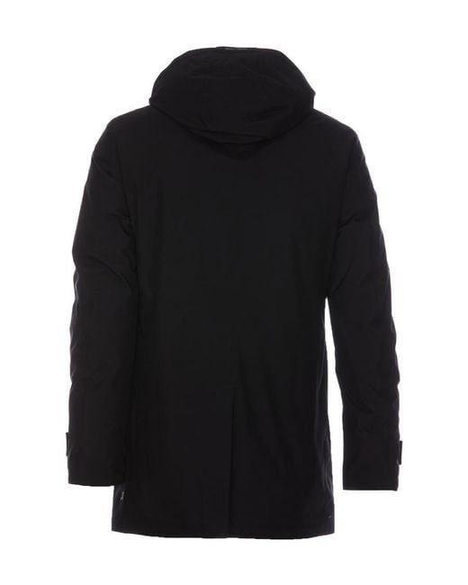 Herno Black Coats for men