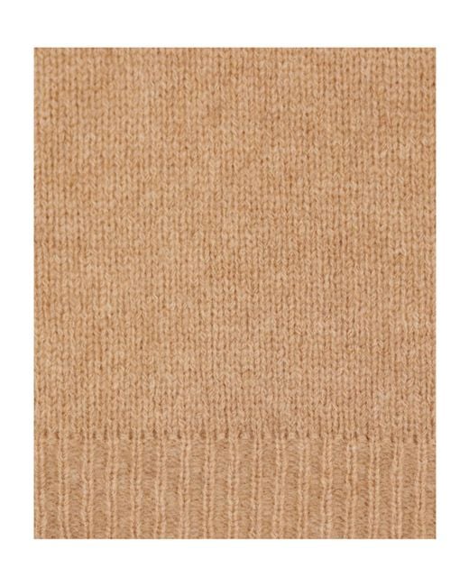 Roberto Collina Natural High Neck Knitted Sweater for men