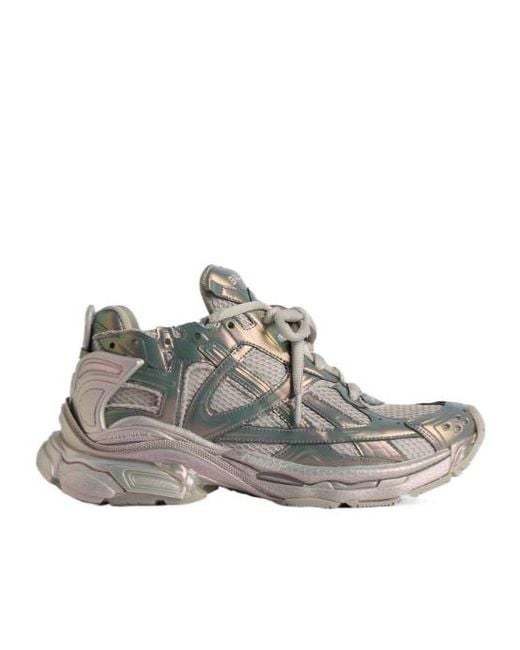 Balenciaga Gray Runner Iridescent Sneaker