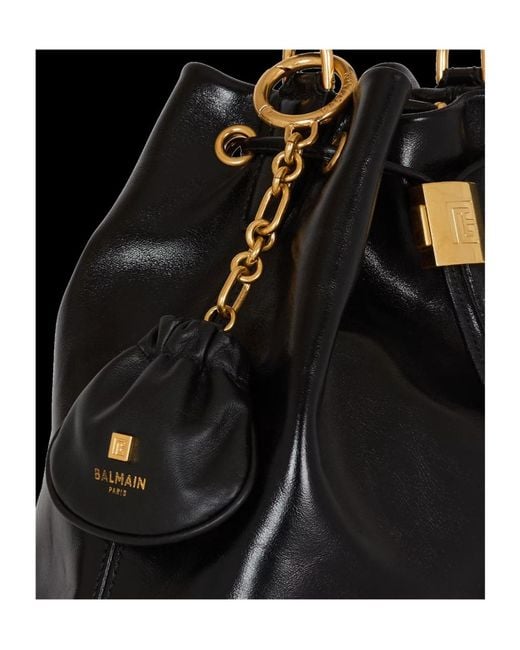Balmain Black Pulse Key Ring