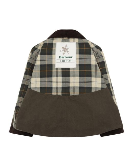 Barbour Brown Long-Sleeved Double-Sided Casual Jacket