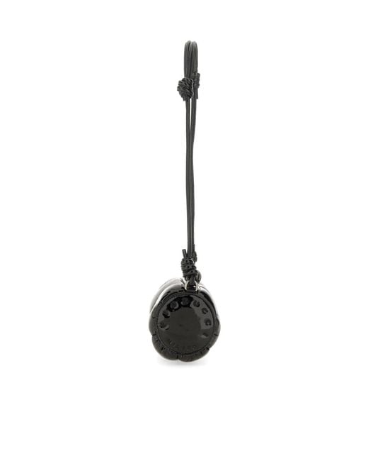Fiorucci Black Zippered Shoulder Bag