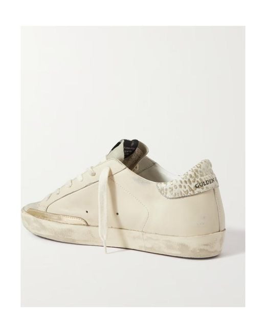Golden Goose Deluxe Brand Natural The Metal Logo Imitates The Old Low-Top Casual Sneakers