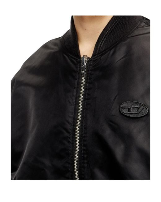 DIESEL Black Jackets for men
