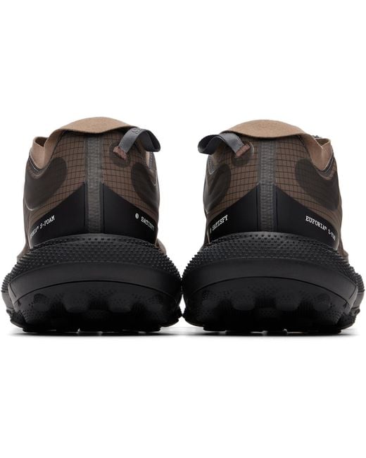 Satisfy Brown Therocker Lace-Up Sneakers for men