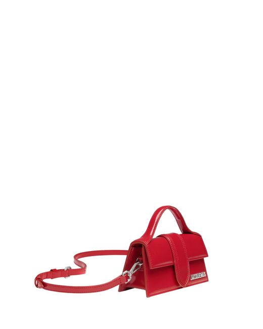 Jacquemus Red Le Chiquito Top Handle Shoulder Bag