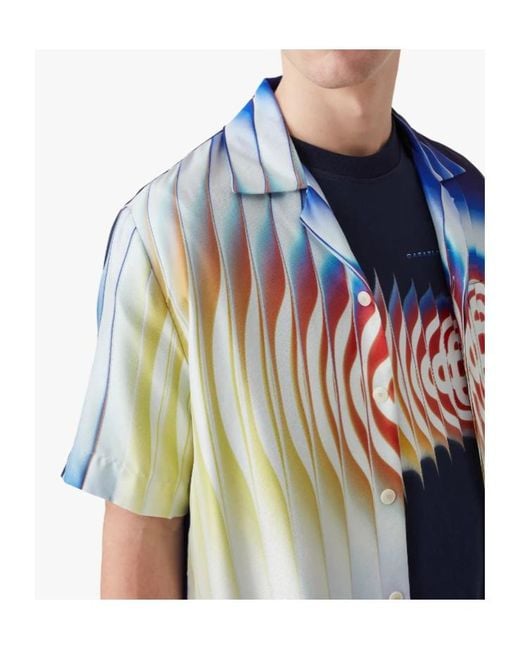 Casablanca White Flower Court Icon Shirt for men