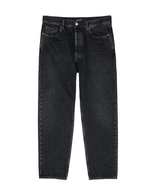Saint Laurent Blue Mick Straight-Leg Jeans for men